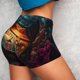 thumbnail image 4 of Fotbe Underwater Treasure Chest Shorts Sin Costuras – Shorts Deportivos de Cintura Alta para Mujer, Elásticos para Gimnasio, Yoga, Running o Ciclismo-Medium, 4 of 8