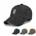 thumbnail image 2 of Gorro de algodón para hombre de invierno, gorra de béisbol para deportes al aire libre, gorro de lana cálido informal coreano para otoño e invierno, 2 of 6
