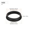 thumbnail image 2 of Unique Bargains Support de Illet en Caoutchouc Dia 3-31/64 Pieds (88.6mm) Type T Rond pour Protection des Fils, 2 of 5