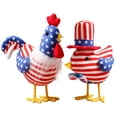 thumbnail image 2 of 2pcs Independence Day Scene Layout Props Doll Decoration Turkey Doll Ornaments, 2 of 9