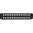 thumbnail image 2 of Tripp Lite 32-Port 2U Rack-Mount Unshielded Blank Keystone/Multimedia Patch Panel, RJ45 Ethernet, USB, HDMI, Cat5e/6 (N062-032-KJ), 2 of 4