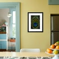 thumbnail image 4 of Peacock tail feather eye of Blue, Framed Art Print Wall Art by Darrell Gulin Sold by Art.Com, 4 of 5