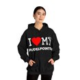 thumbnail image 5 of I Love My Pudelpointer Dog Breed Graphic Hoodie Sweatshirt, Sizes S-5XL, 5 of 9