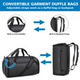 thumbnail image 2 of Bolsa de viaje convertible IBFUN 4 en 1 con correa, 2 of 6
