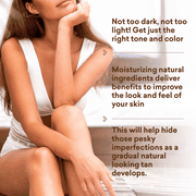 Just Nutritive Self Tanning Lotion, All Skin Types, 8 fl oz