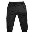 thumbnail image 4 of Men's Summer Gym Workout Jogging Shorts Elastic Casual Sportswear, 4 of 4