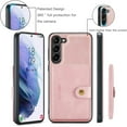 thumbnail image 3 of Case for Samsung Galaxy S23 5G,Detachable Magnetic Wallet Card Cash Slot Case Cover Support Wireless Charging Functional Kickstand Compatible with Samsung Galaxy S23 5G 2023 (Pink), 3 of 15