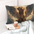 thumbnail image 4 of Pofeuu Cloud Rainbow Winged Dog Print Polyester Microfiber Plush Pillowcases, Super Soft and Cozy Pillow Case Covers with Envelop Closure（Pillow core not included）-16"x24", 4 of 6