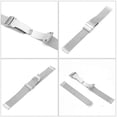 thumbnail image 5 of o0Q 22mm Stainless Steel Thick Mesh Watch Band Quick Release Adjustable h0Z Heavy Duty Watch Strap W, 5 of 5