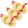 thumbnail image 4 of KAKOWELY 3 pares de platillos de dedo pequeños, platillos de baile, platillos de dedo divertidos, instrumento musical, 4 of 4