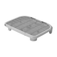 thumbnail image 3 of Estera para residuos de gato Fernando lavable resistente a los arañazos reutilizable caja de arena para gatitos almohadilla para pies gris, 3 of 8