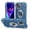 Blue, variant on TECH CIRCLE Rugged Case for iPhone 15 6.1" 2023 - Shockproof Hard Plastic Durable Silicone Shell Cover with Sturdy Kickstand /Phone Ring Holder [Comptiable with MagSafe] Protective Case, Red Blue