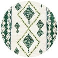 thumbnail image 4 of SAFAVIEH Aspen Byrne Southwestern Wool Area Rug, Green/Ivory, 4' x 6', 4 of 8