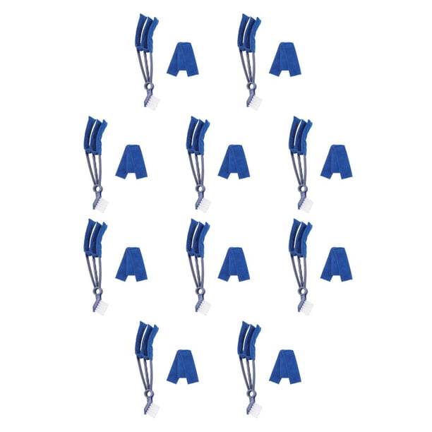 Cepillo de limpieza de microfibra Billuyoard 10Conjunto Azul Tela