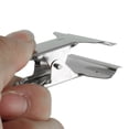 thumbnail image 3 of Stationery Document Paper Metal Spring Loaded Strong Bulldog Clip Clamp 4pcs, 3 of 3