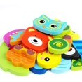 thumbnail image 3 of Rompecabezas para niños pequeños, rompecabezas de animales de madera para niñas de 1, 2 y 3 años, niños pequeños, juguetes educativos preescolares, regalos para colores y formas, aprendizaje de habil, 3 of 5