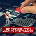 thumbnail image 2 of 800pcs Car Blade Fuse Assortment Assorted Kit Standard Size Blade Set Auto Truck Automotive Fuse With Storage Box, 2 of 7