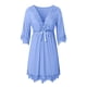 thumbnail image 5 of Conjunto de camisón sexy de seda helada para mujer - Pijama de 3 piezas, tejido satinado, cintura elástica, perfecto para dormir o estar por casa, 5 of 5