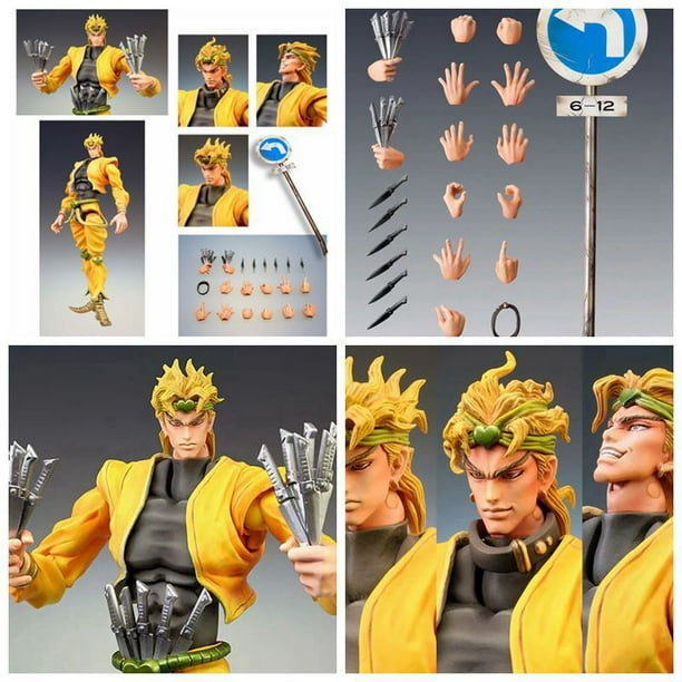 JoJo Ives Arre figuras de accion de juguete Diavolo Bruno BucciarSauGiorno Giovanna CogAbbacchio KuJotaro Marijuana Adventure Walmart en linea