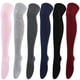thumbnail image 3 of Xiao Hua Calcetines hasta la rodilla, talla única (largo 61 cm), gris oscuro, poliéster, 3 pares. Ideales para otoño, uso diario, calidez y para combinar con cualquier atuendo., 3 of 5