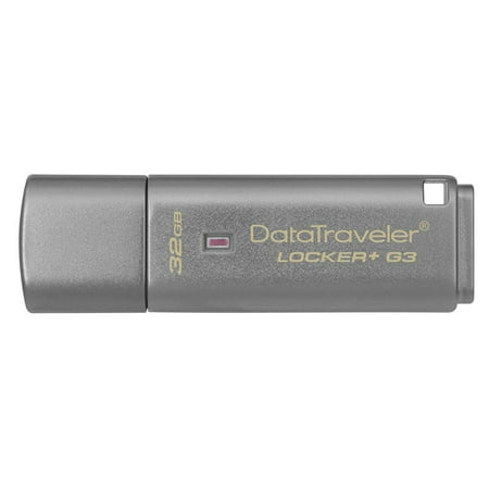 kingston digital 32gb data traveler locker + g3, usb 3.0 with personal data security and automatic cloud backup (Best Personal Cloud Backup)