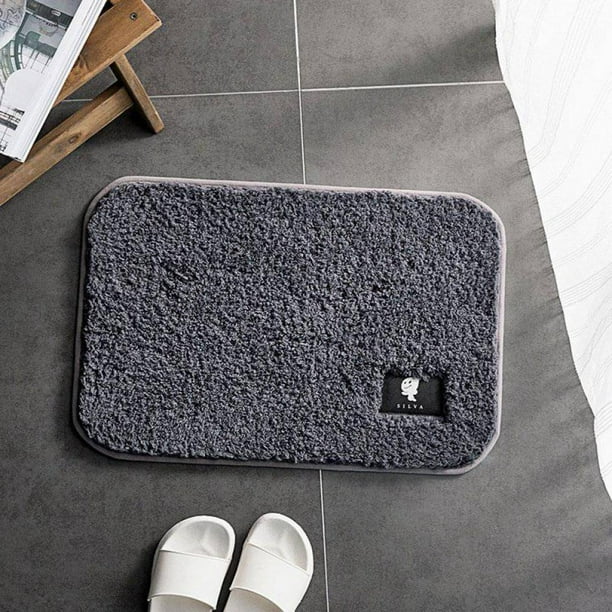 Feiona Non Slip Bath Mat,Bathroom Absorbent Rugs,Fluffy Thick Blankets,Tub Shower Floors Rugs