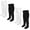 02# Black+White, variant on Toddler Girls Cotton Tights Baby Black White Gray Legging Pantyhose Stocking for 6 Months to 6 Years