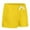 Yellow, variant on HBYJLZYG Board Shorts For Men, Summer Plus Solid Quick Dry Shorts With Pockets Elastic Waist Breathable Fit Athletics Beach Shorts