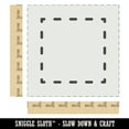 thumbnail image 2 of Dashed Square Outline DIY Cookie Wall Craft Stencil - 7.0 Inch, 2 of 5