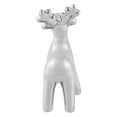 thumbnail image 4 of Northlight Sleek Ceramic Standing Moose Christmas Figurine - 7" - Silver Finish, 4 of 5