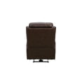 thumbnail image 2 of Pemberly Row 46.9" Leather Big & Tall Power Recliner in Lux Brown, 2 of 8