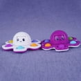 thumbnail image 3 of Fidget Jouets Face-Changement Jouet Soulagement du Stress Simple Fossette Clavier Pousser Bulle Jouet Sensoriel, Bleu, 3 of 9