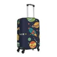 thumbnail image 3 of Easygdp Space Print Elastic and Washable Suitcase Protective Cover with Hidden Zipper Fits 18-32 inch Luggage -Large, 3 of 9