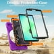 thumbnail image 3 of Funda para Samsung Galaxy Tab A11 de 8,7 pulgadas (2025) y Galaxy Tab A9 de 8,7 pulgadas (2023),funda protectora infantil a prueba de golpes con portalápices, correa de mano giratoria de 360 ​​grados, 3 of 9
