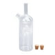 thumbnail image 2 of Aceitera Y Vinagrera, 2 En 1 Botella Dispensadora De Aceite Y Vinagre Con Doble Vertedor De Vidrio Botella Dispensadora De Aceite De Oliva Y Vinagre De Boca Ancha, 2 of 7
