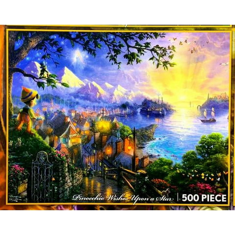 Jigsaw Puzzle Disney Lilo & Stitch Wishing on a Star (500 Pieces)