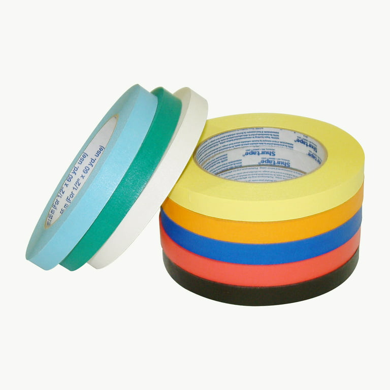 Shurtape 158828 CP 631 General Purpose Grade, Medium-High Adhesion Colored  Masking Tape - 24mm W x 55m L - 3.0 Core - Case of 36