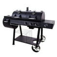 thumbnail image 4 of Oklahoma Joe's Longhorn Combo Charcoal/Gas Smoker & Grill, 4 of 9