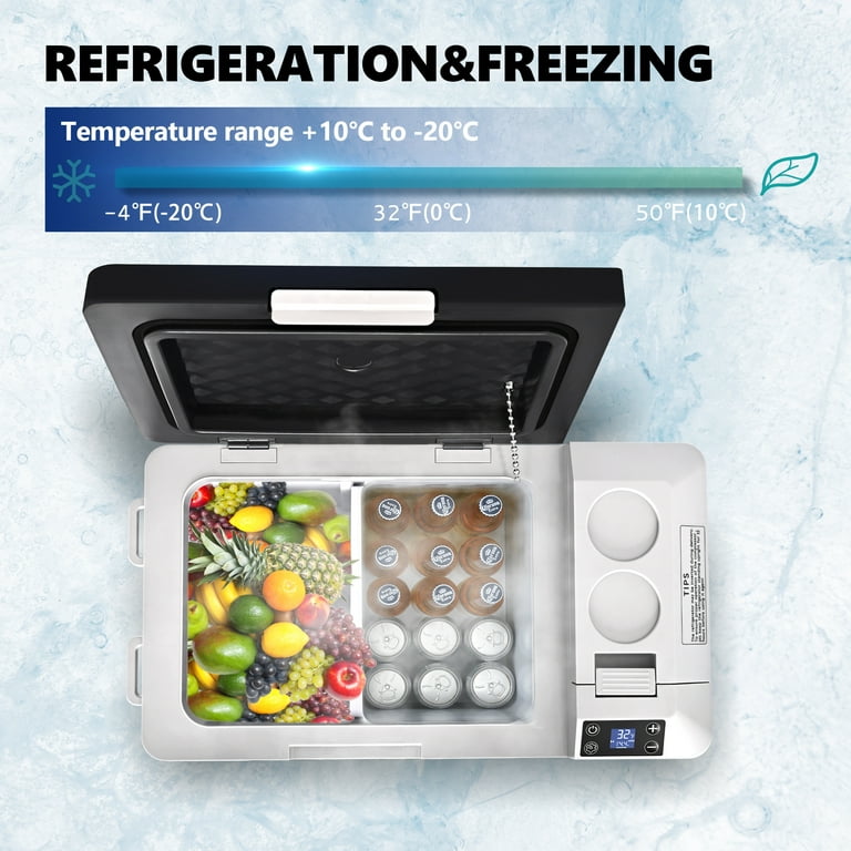 Simzlife 26Qt Portable Car Fridge, For Home & Outdoor Use