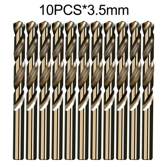 Hard Steel Drill Bit Automotive, Construction, Metalworking Gold Cobalt Coating