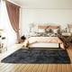 thumbnail image 1 of Alfombra de lana de seda con degradado teñido anudado, tapete largo de lana para mesa de centro de sala de estar, manta para dormitorio, tapete para el hogar de 62 x 31 pulgadas, 1 of 3