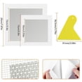 thumbnail image 2 of 4 Pieces Aluminum Wall Repair Patch 4/6 Inch Self-Adhesive Mesh Wall Repair Patch Drywall Repair Tools Screen Patch For Drywall Ceiling Plaster, 2 of 5