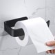 thumbnail image 3 of Toallero de papel de cocina de montaje en pared, toallero de baño de aluminio mate, estante simple, toallero de baño, estante de almacenamiento de inodoro multifunción, estante para trapos, 3 of 8
