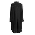 thumbnail image 6 of Riforla Red Golden Velvet Shirt Dress Christmas Velvet Dress Evening Dress Party Dress for Women Dresses for Women Black M, 6 of 6