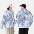 thumbnail image 4 of Lsque Bird Butterfly Stripe UPF 50+ Lightweight Sun Protection Men's Women's Long Sleeve Shirt, Hoodie Performance -Medium, 4 of 9