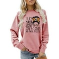 thumbnail image 2 of LIJCC Women'S Long Sleeve Letter Print Top Funny Shirts Vintage Halloween Graphic Tees for Women Novelty Gifts for Friends Best Friend Tshirts Fall Top, 2 of 5