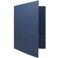 thumbnail image 3 of JAM Paper Two Pocket 9 x 12 Matte Folder, Navy Blue, 25/Pack, 3 of 4