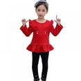 thumbnail image 2 of 2Pcs Baby Girls Clothing Sets Autumn Winter Toddler Girls Clothes Kids Tracksuit For Girl Suit Children Clothing, 2 of 2