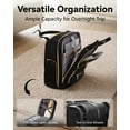 thumbnail image 6 of YOETEY Underseat Carry on Luggage - Softside Lightweight Suitcase with Wheels for Adult Trip 16 inch, 6 of 9