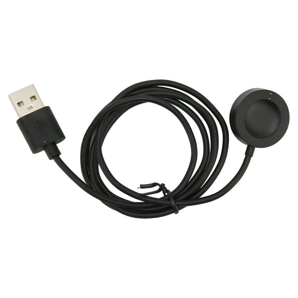 Smartwatch Cargador Inalámbrico Magnético Cable de Carga Inalámbrico USB para ART5024 ART5006 7891011 Cable de 1m/3.28ft Negro